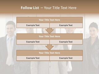 Young Team Staff PowerPoint Template