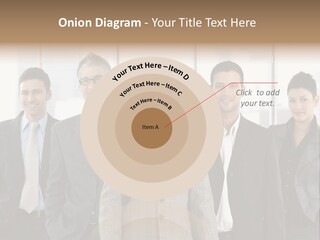 Young Team Staff PowerPoint Template