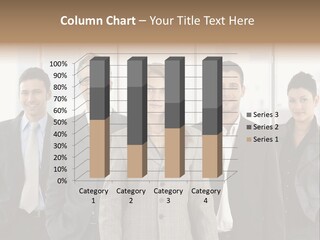 Young Team Staff PowerPoint Template