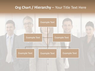 Young Team Staff PowerPoint Template