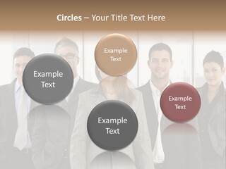 Young Team Staff PowerPoint Template