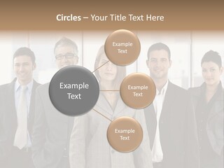 Young Team Staff PowerPoint Template