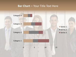 Young Team Staff PowerPoint Template