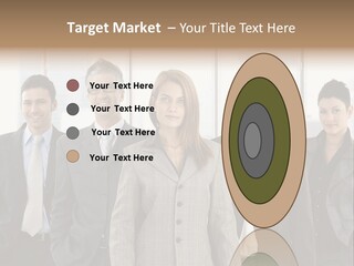 Young Team Staff PowerPoint Template