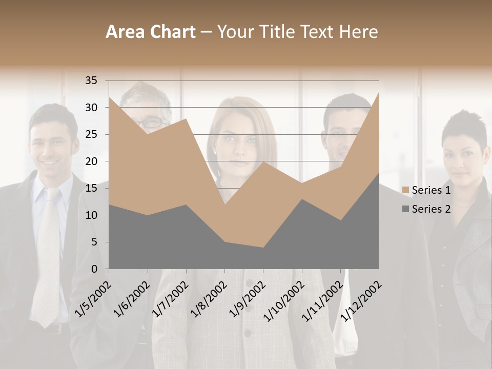 Young Team Staff PowerPoint Template