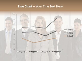 Young Team Staff PowerPoint Template