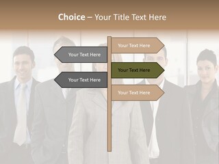 Young Team Staff PowerPoint Template