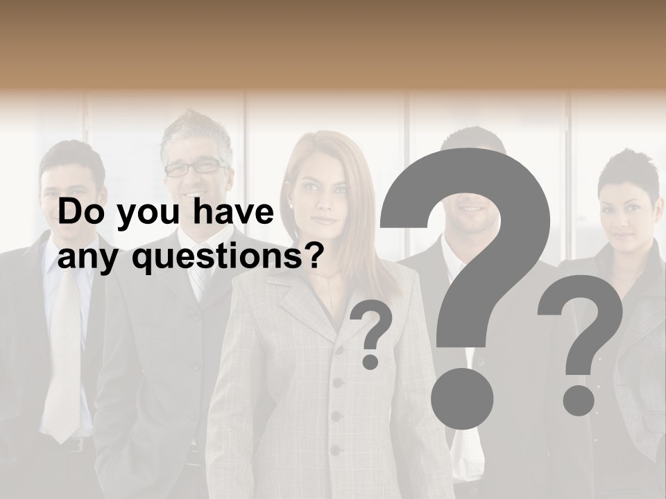 Young Team Staff PowerPoint Template