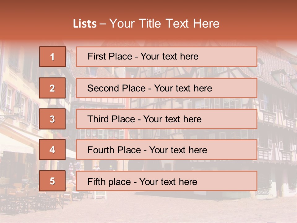 Old Cafe Tradition PowerPoint Template
