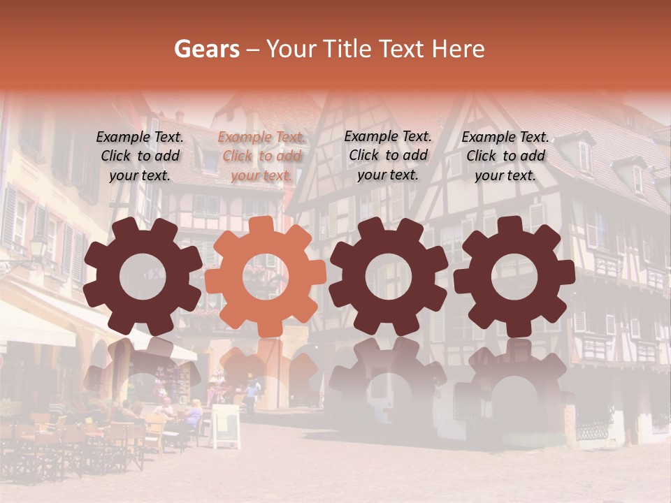 Old Cafe Tradition PowerPoint Template