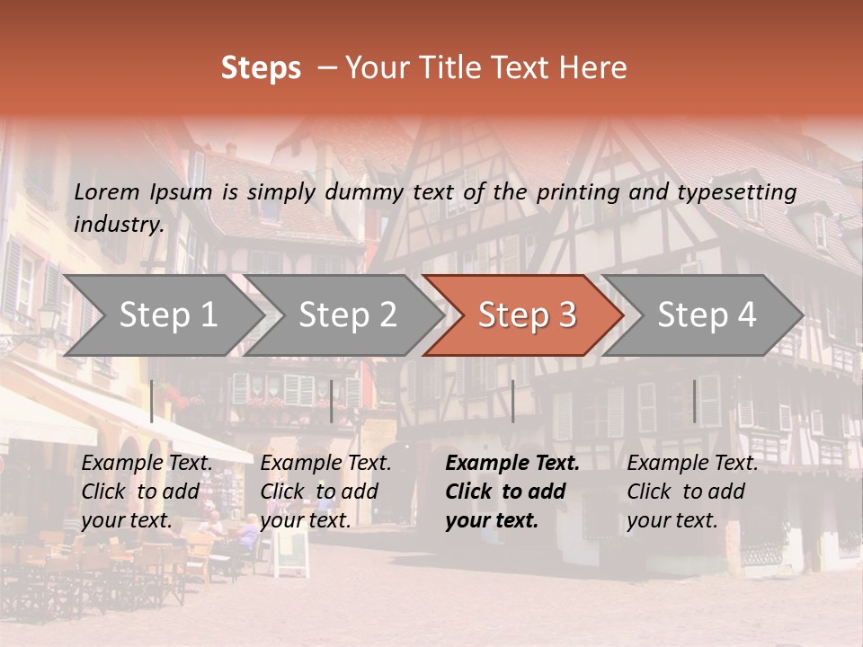 Old Cafe Tradition PowerPoint Template
