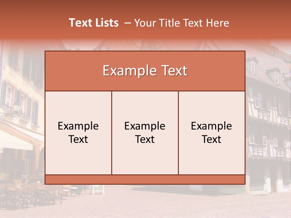 Old Cafe Tradition PowerPoint Template