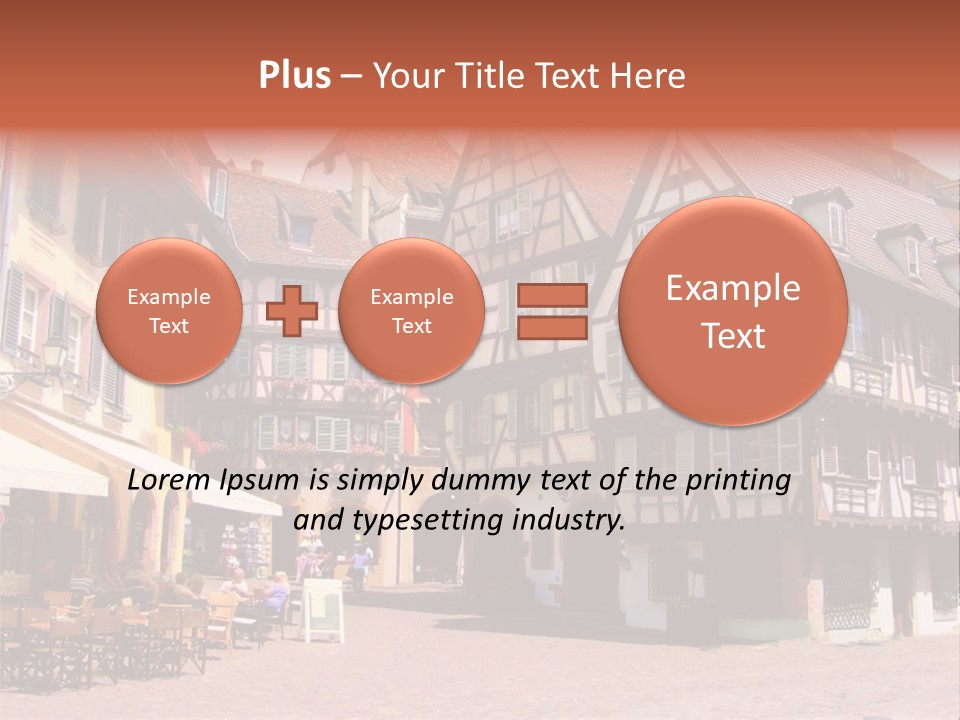 Old Cafe Tradition PowerPoint Template