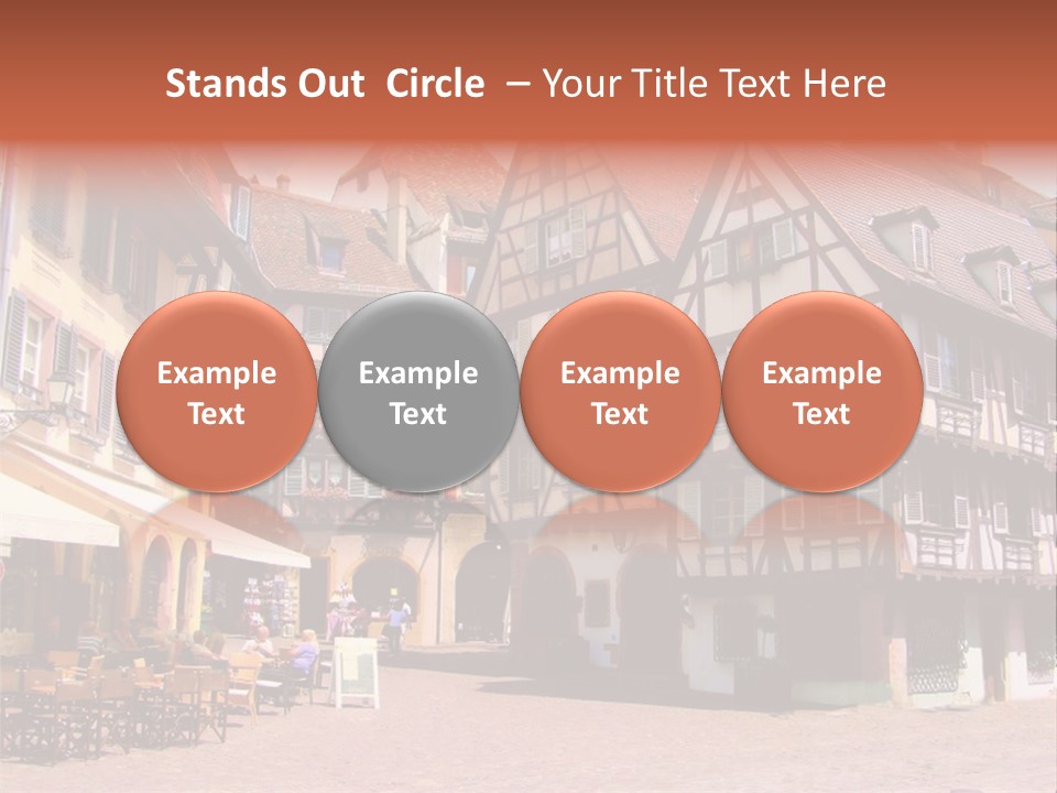 Old Cafe Tradition PowerPoint Template