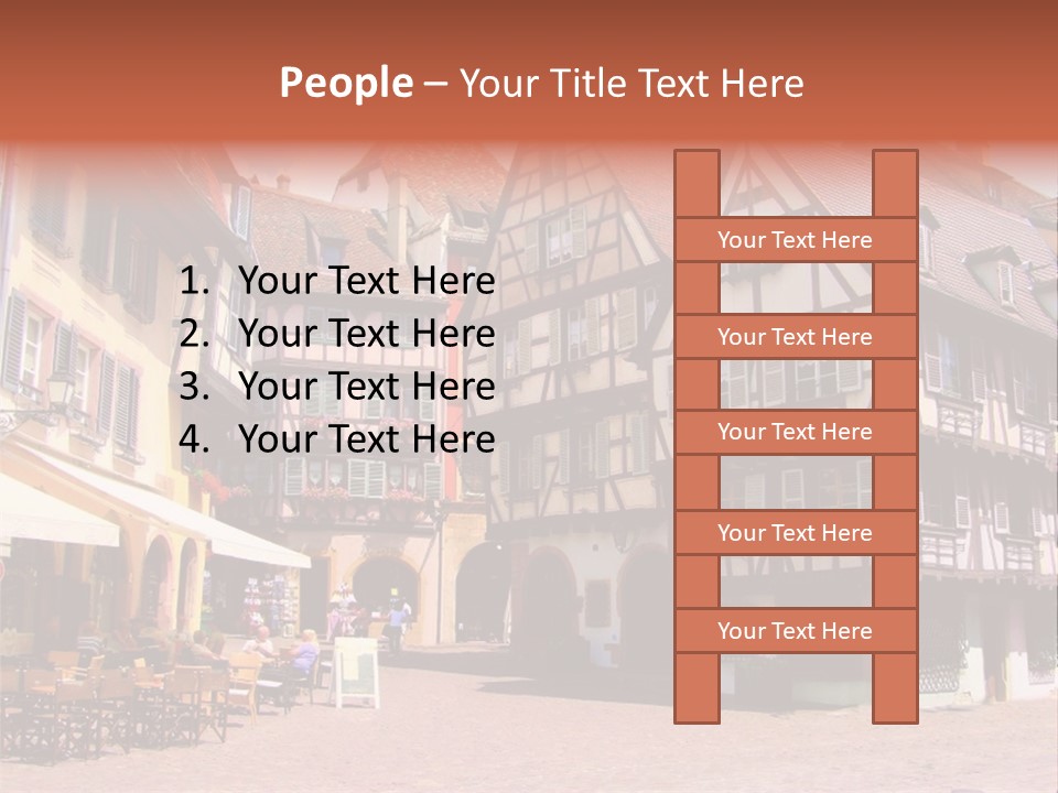 Old Cafe Tradition PowerPoint Template