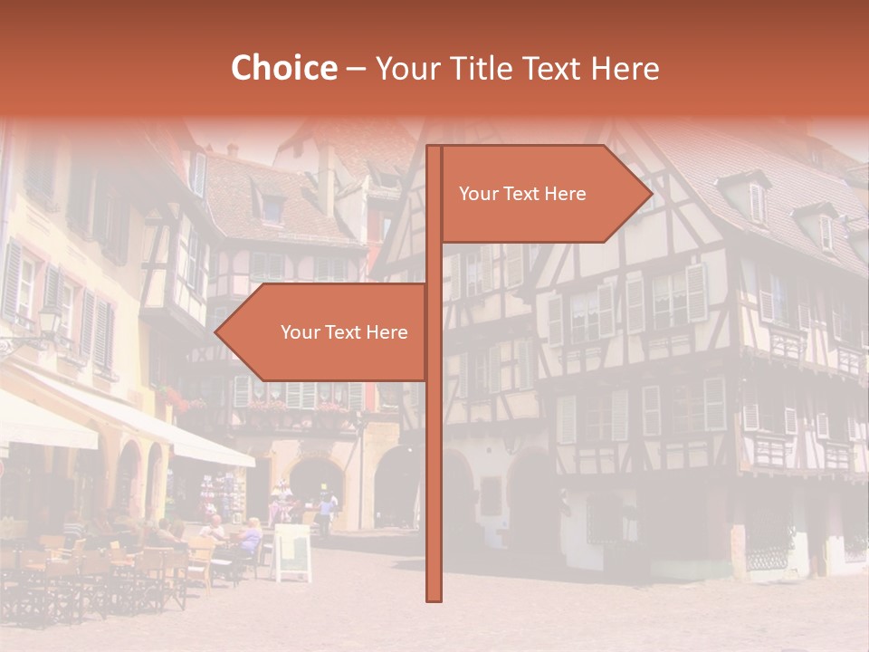 Old Cafe Tradition PowerPoint Template