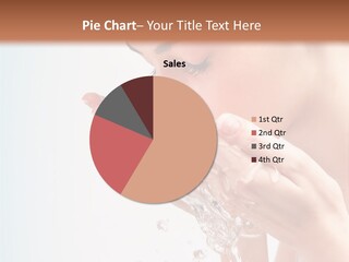 Skin Closed Closeup PowerPoint Template