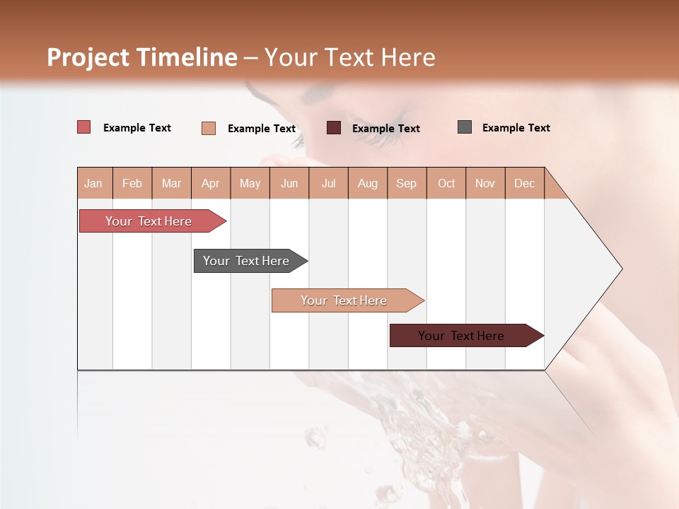 Skin Closed Closeup PowerPoint Template
