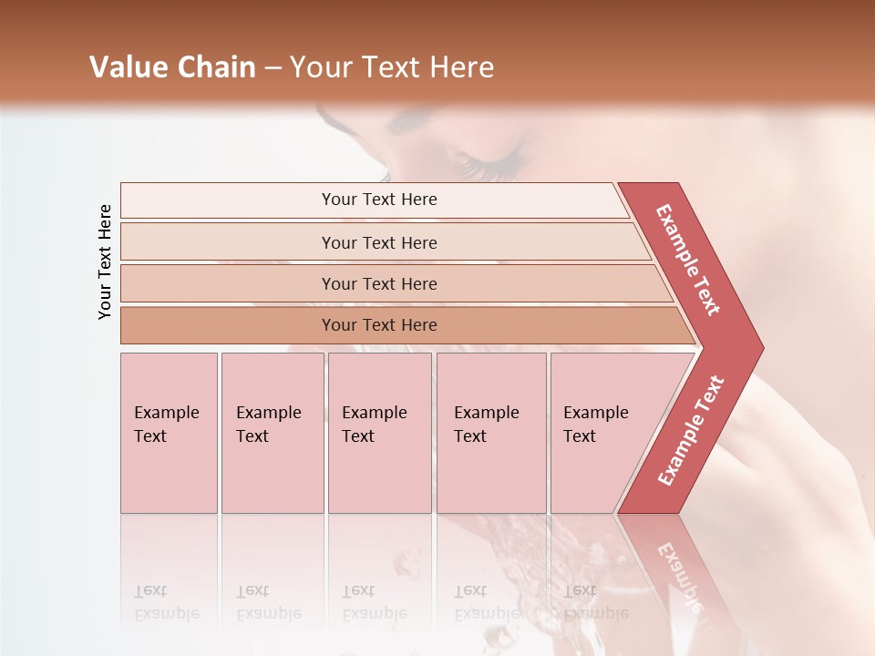 Skin Closed Closeup PowerPoint Template