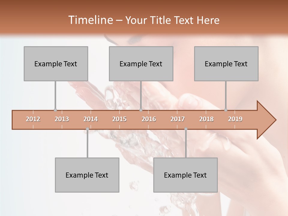 Skin Closed Closeup PowerPoint Template