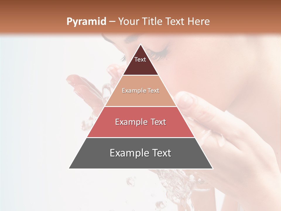 Skin Closed Closeup PowerPoint Template