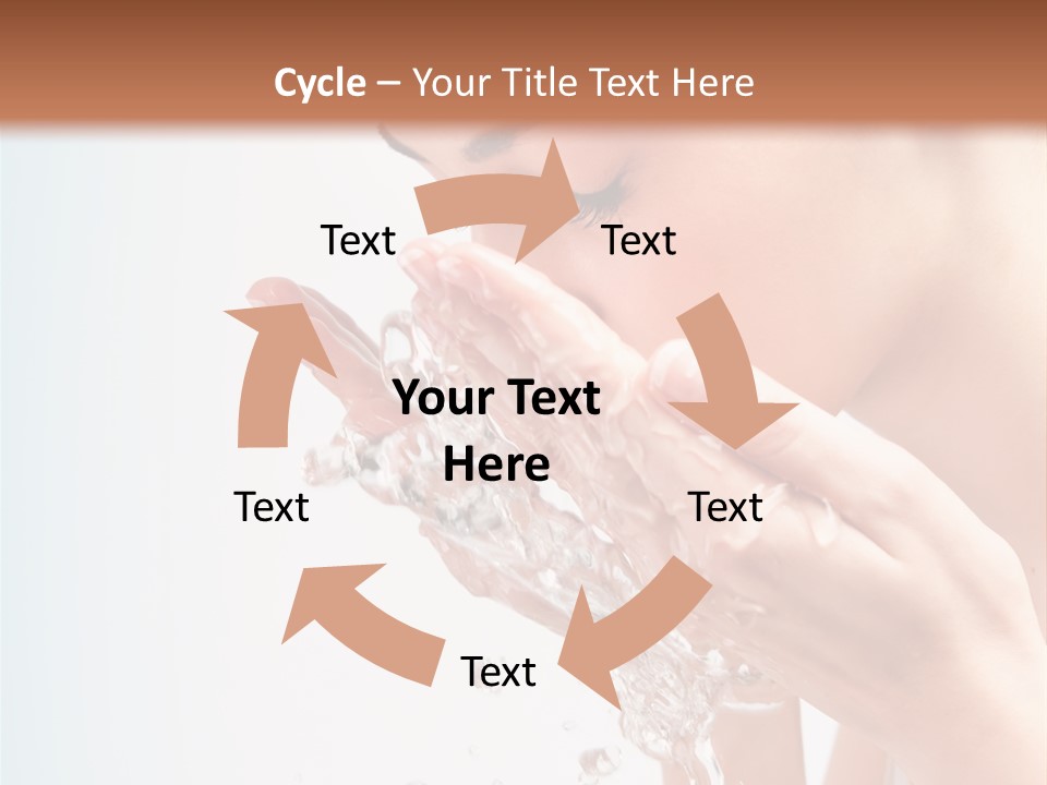 Skin Closed Closeup PowerPoint Template