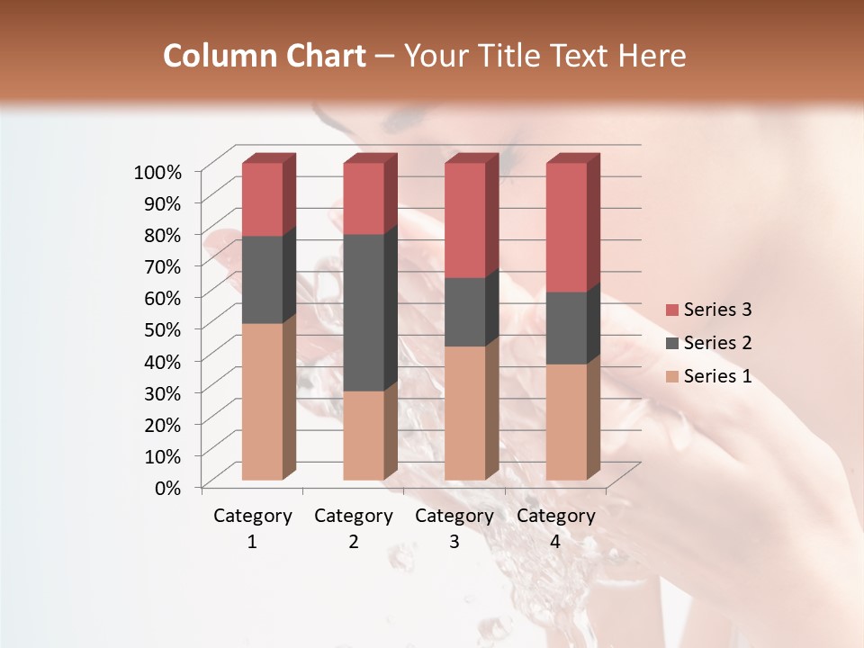 Skin Closed Closeup PowerPoint Template
