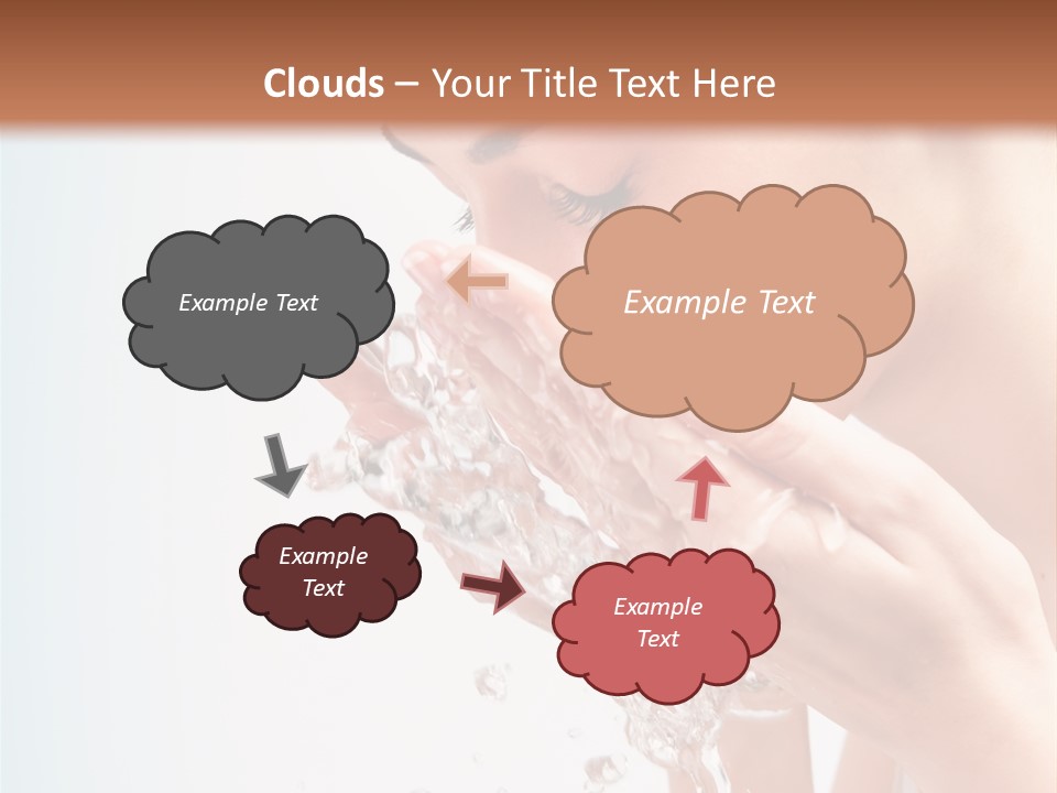 Skin Closed Closeup PowerPoint Template