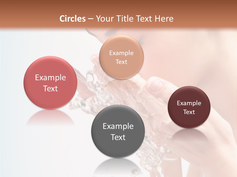 Skin Closed Closeup PowerPoint Template