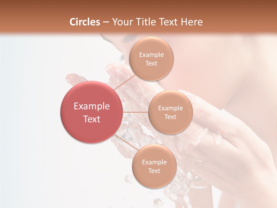 Skin Closed Closeup PowerPoint Template