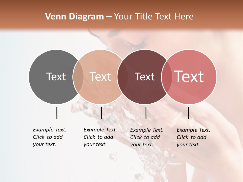 Skin Closed Closeup PowerPoint Template