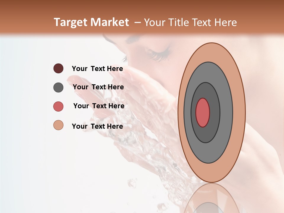 Skin Closed Closeup PowerPoint Template