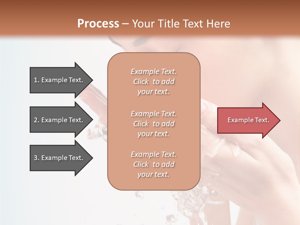 Skin Closed Closeup PowerPoint Template