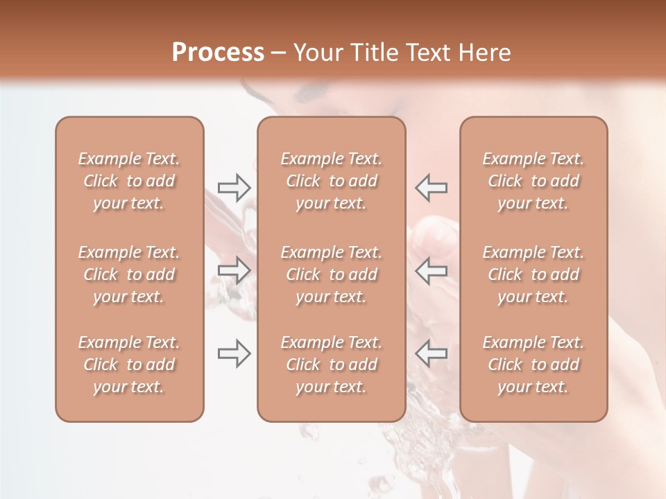 Skin Closed Closeup PowerPoint Template