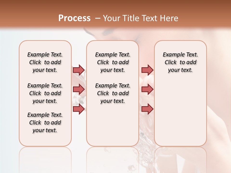 Skin Closed Closeup PowerPoint Template