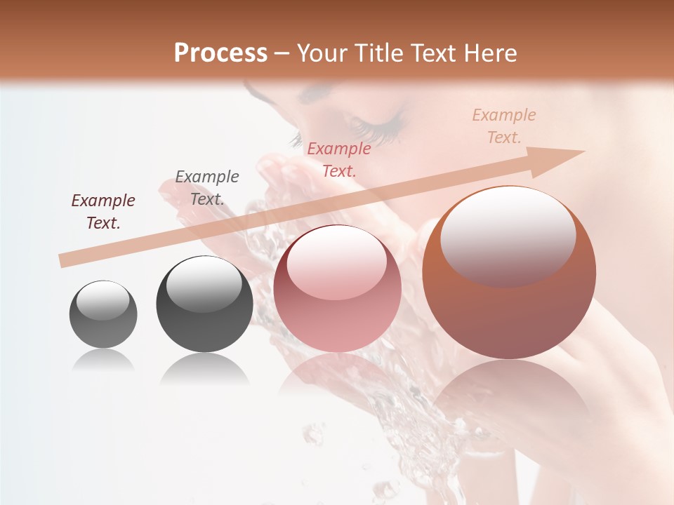 Skin Closed Closeup PowerPoint Template