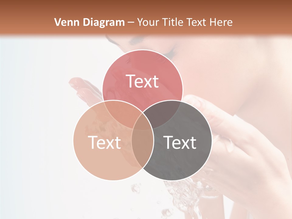 Skin Closed Closeup PowerPoint Template