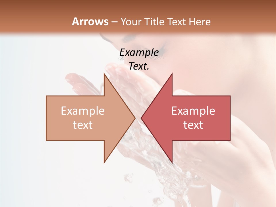 Skin Closed Closeup PowerPoint Template