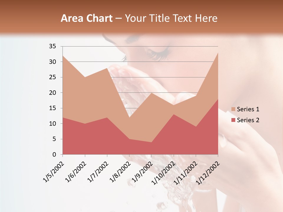 Skin Closed Closeup PowerPoint Template