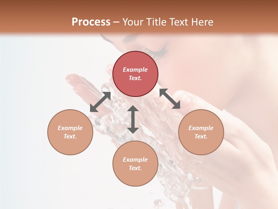 Skin Closed Closeup PowerPoint Template