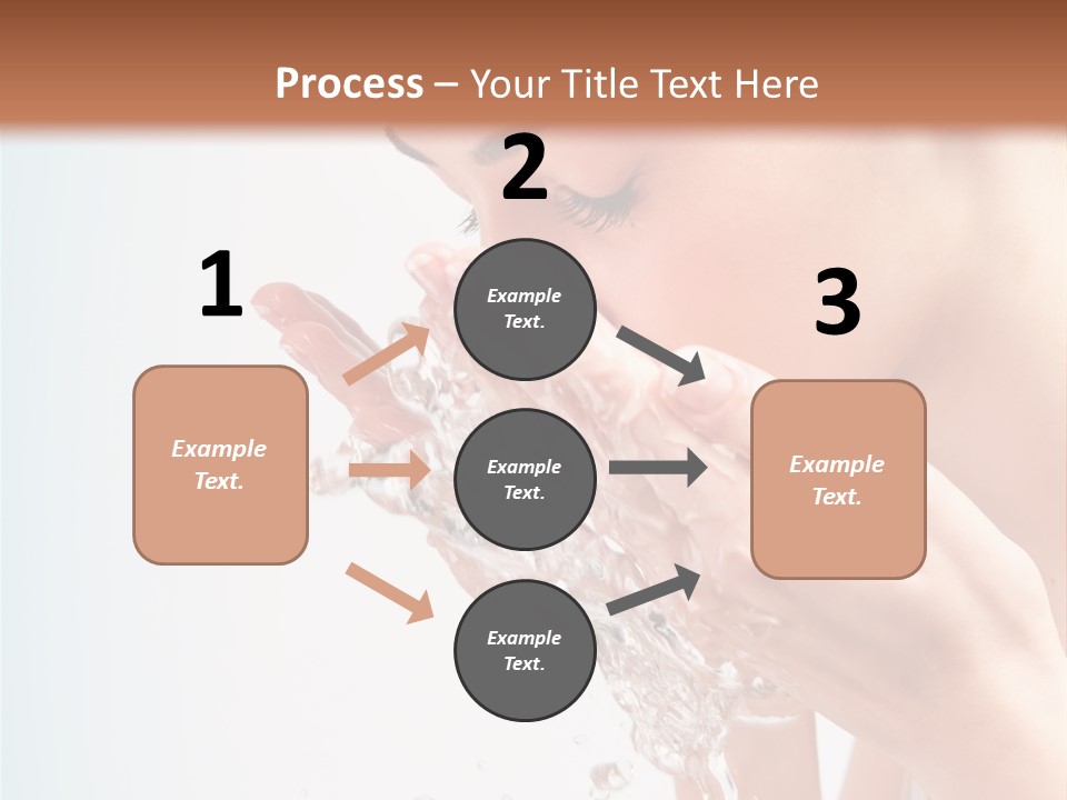 Skin Closed Closeup PowerPoint Template
