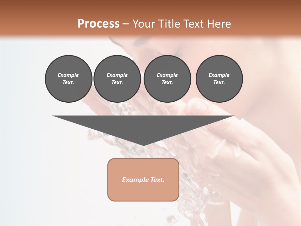 Skin Closed Closeup PowerPoint Template