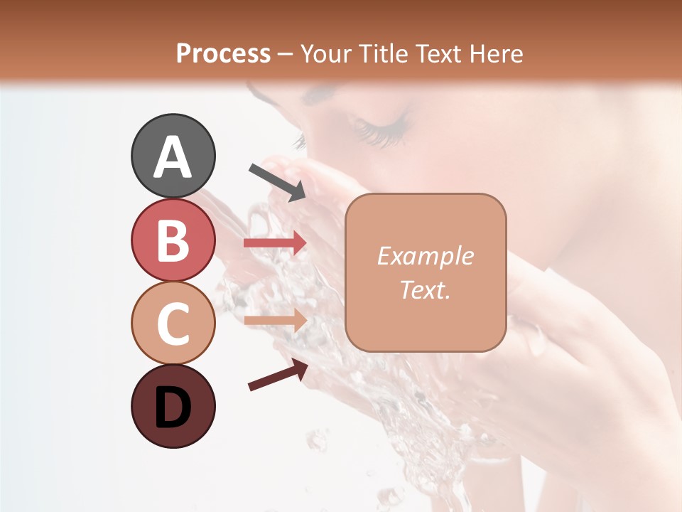 Skin Closed Closeup PowerPoint Template