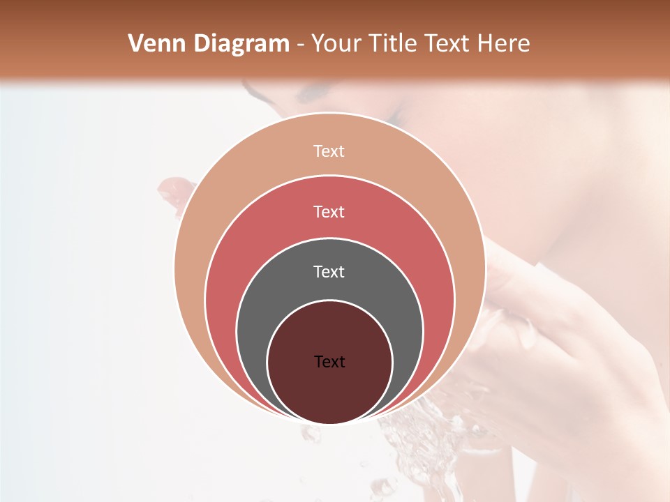 Skin Closed Closeup PowerPoint Template