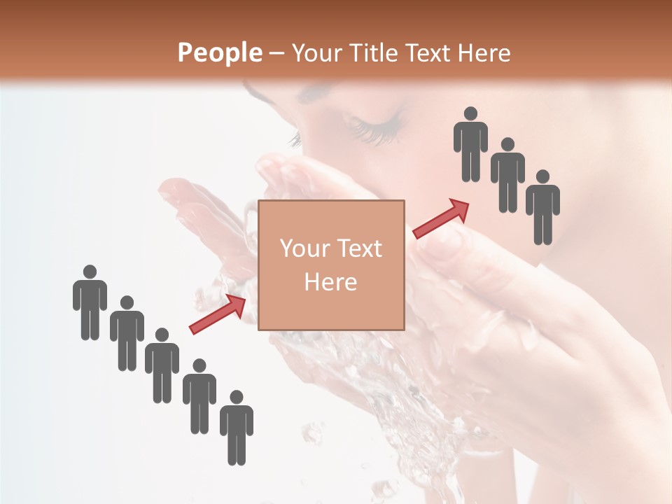 Skin Closed Closeup PowerPoint Template