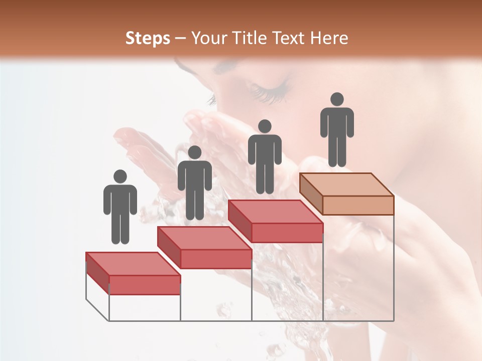 Skin Closed Closeup PowerPoint Template