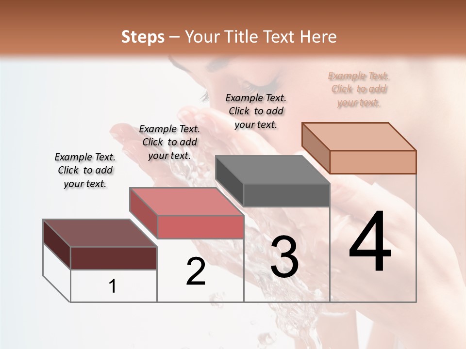 Skin Closed Closeup PowerPoint Template