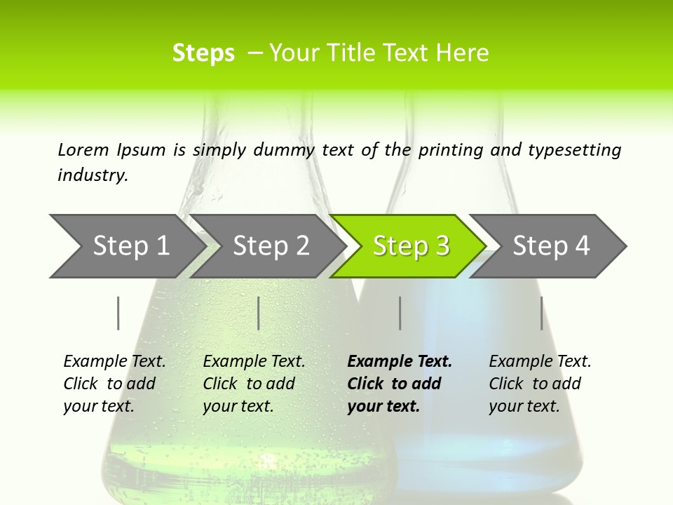 Tube Chemist Scientific PowerPoint Template