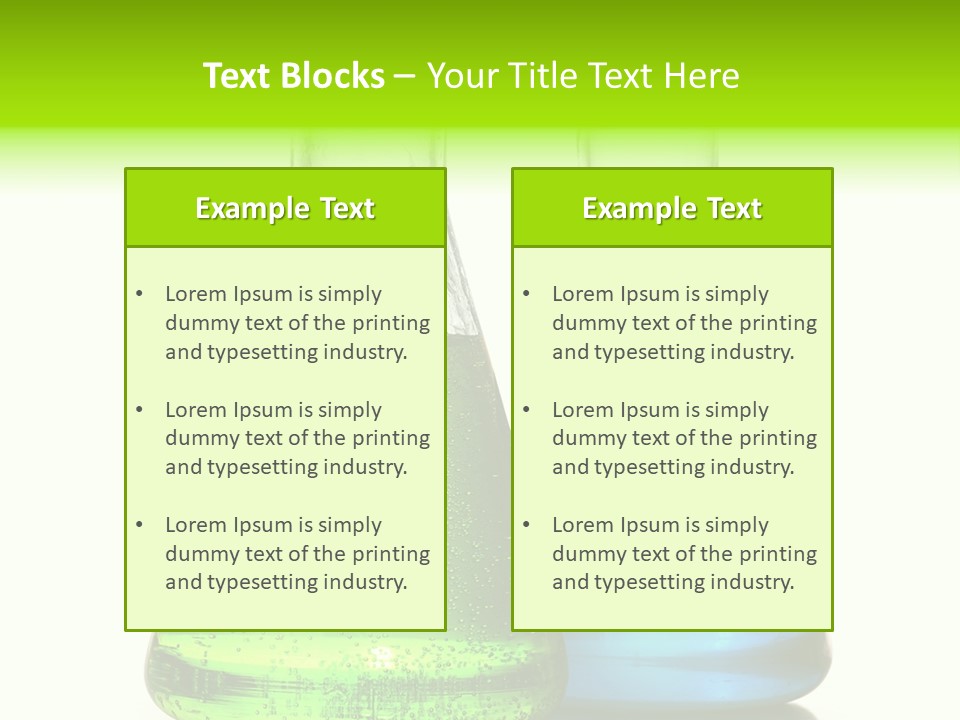 Tube Chemist Scientific PowerPoint Template
