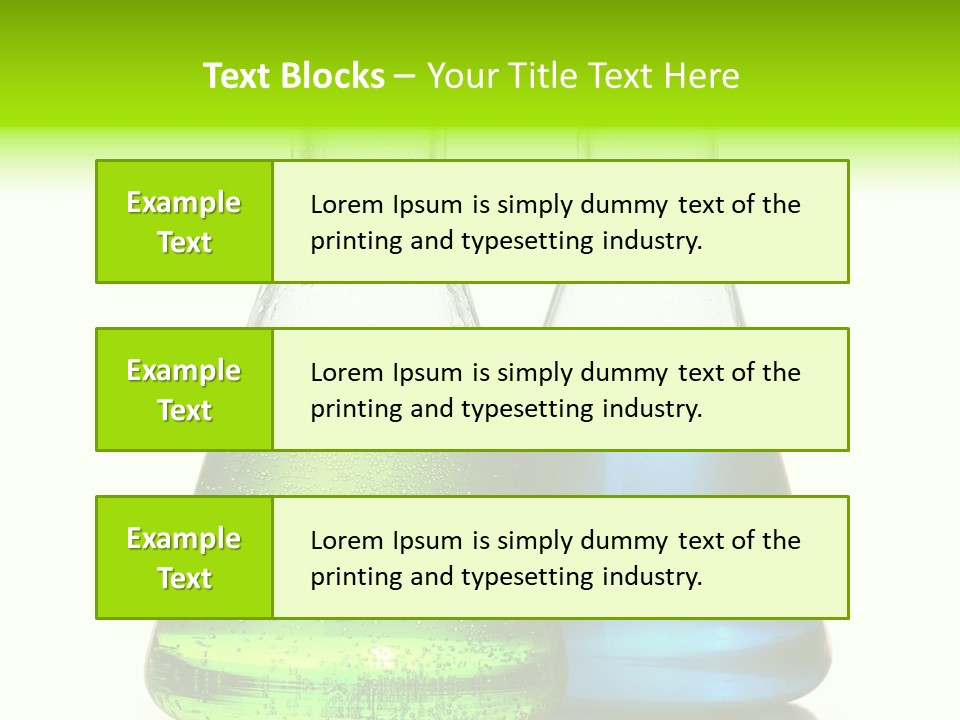 Tube Chemist Scientific PowerPoint Template